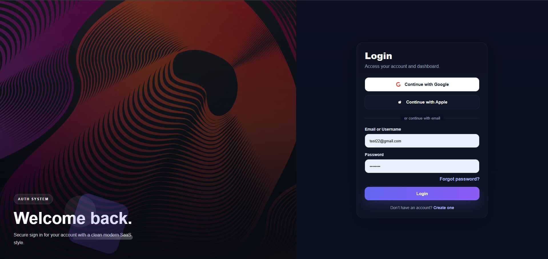 Picart Auth System